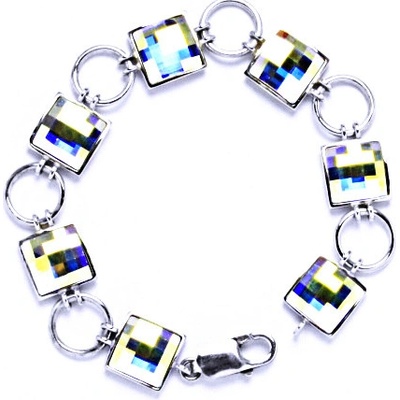 R 1305 Čištín 282218968 stříbrný s krystalem Swarovski AB