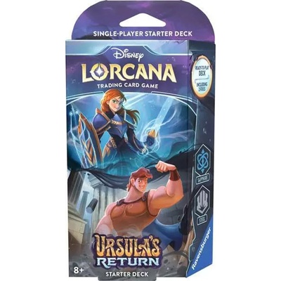 Disney Lorcana TCG: Ursulas' Return Starter Deck Sapphire/Steel