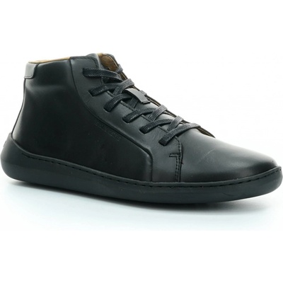 Skinners Moonwalker High Top Leather Black/Black – Zboží Mobilmania