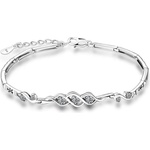 Silenti Jewelry Сребърна гривна "Импулс" - Сребърен