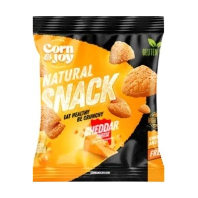 Corn & Joy Bezlepkový Snack kukuřičný s příchutí čedaru 40 g