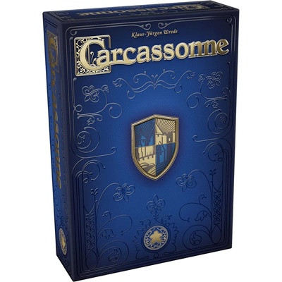 Z-Man Games Настолна игра Carcassonne 20th Anniversary Edition - семейна