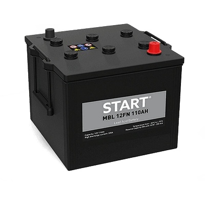 START NATO MF 12V 110Ah 800A right+ (610011080)