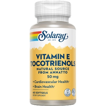 SOLARAY Витамин Е токотриеноли - 60 гел-капсули