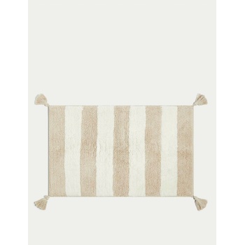 Marks & Spencer Изтривалка за баня от чист памук на райета Marks & Spencer бежова Marks & Spencer | Bezhov | Home | ЕДИН РАЗМЕР