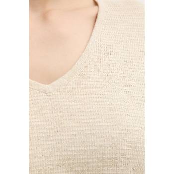 United Colors of Benetton тениска дамска с лен (1DC3D403T)