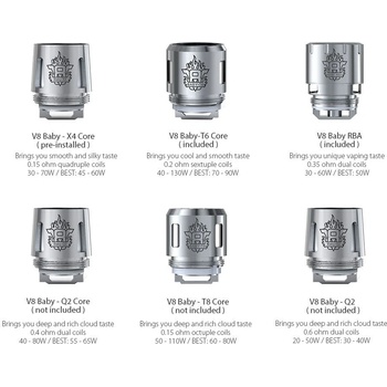 SMOK Q2 CORE žhaviaca hlava TFV8 Baby kanthal 0,6ohm