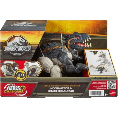 Mattel Jurassic World Dinosaurus Indoraptor a Brachiosaurus