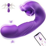 SuperLove 4in1 Thrusting, Vibrating, Licking & Sucking Ultimate Toy Purple
