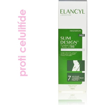 Elancyl Slim Design nočná zoštíhľujúca starostlivosť na stehná, boky, zadok 200 ml
