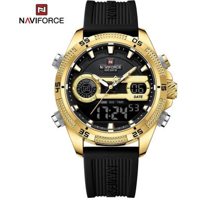 Naviforce Часовници naviforce he-38632 - Черен / Златен kp38632 (he-38632)