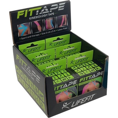 KinesionLIFEFIT tape mix 6 ks 5 cm x 5 m