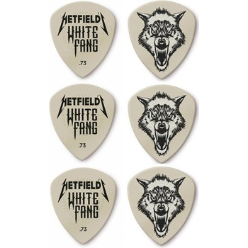 DUNLOP James Hetfield Hetfield White Fang 0.73, 6ks