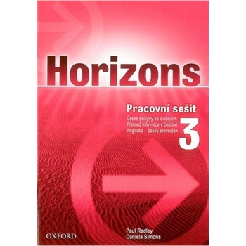 Horizons 3 Pracovní sešit - Radley P.,Simons D.