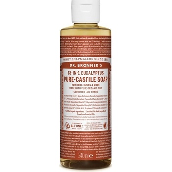 Dr. Bronner's tekuté univerzálne bio mydlo ALL-ONE Eukalyptus 236 ml