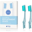 Tio náhradní hlavice k zubnímu kartáčku medium ledovcově modrá 2 ks