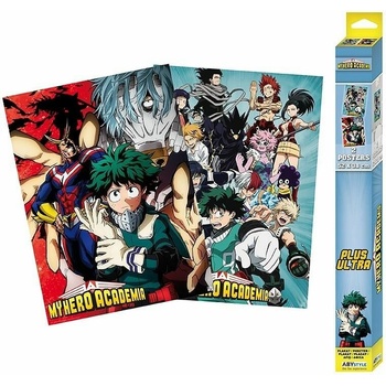 ABYstyle Sada plagátov My Hero Academia - Artworks