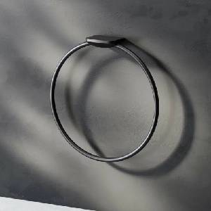AM.PM Inspire 2.0 държач за кърпа, матово черен, 18.5 см (A50A34422)