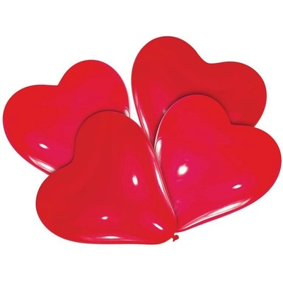 Balónky červená srdíčka