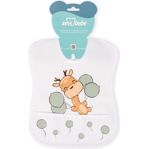 Sevibaby Бебешки лигавник peva малък Цвят жираф (11 - 126)