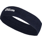 Wilson U terry logo headband Тъмносин, бяло uni (wu00019331dbc)