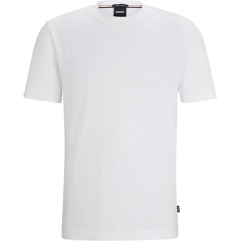 Image 1 of Boss Тениска Boss Men's HBB Thompson Tonal Logo T-Shirt - White 100