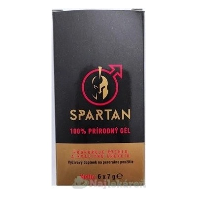 SPARTAN pre zvýšenie sexuálnej túžby, gél 6x7g