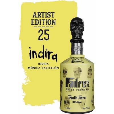 Padre Azul Artist Edition 2025 & Indira Mónica Castellón Joven tequila 40% 0,7 l (holá láhev)