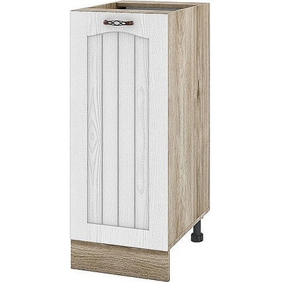 ИРИМ Долен кухненски шкаф Сити АРФ-Бяло фладер-04-40 десен 35 см