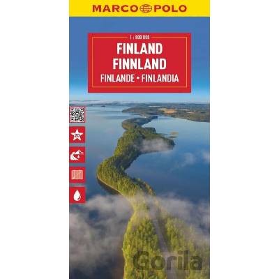 Finsko 1:800 000 / cestovní mapa