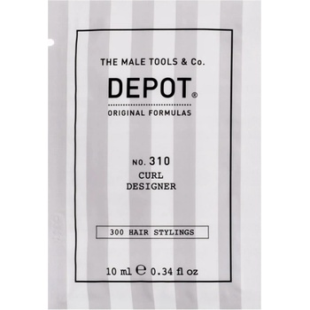 Depot 300 стила за коса № 310 UV филтър крем за оформяне на коса гъвкава фиксация 10 ml