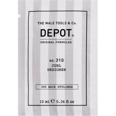 Depot 300 стила за коса № 310 UV филтър крем за оформяне на коса гъвкава фиксация 10 ml