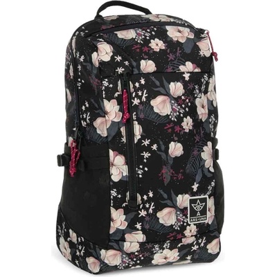 Ars Una batoh Flowery černá – Zboží Dáma