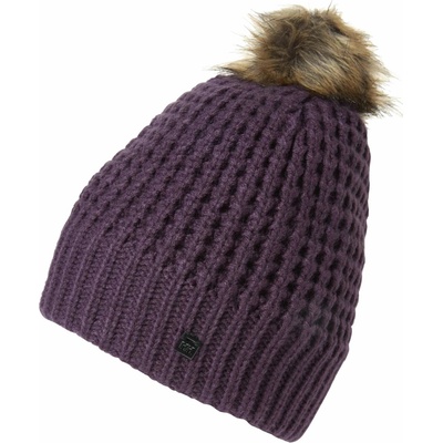 Helly Hansen W Snowfall beanie dámska pletená čiapka fialová