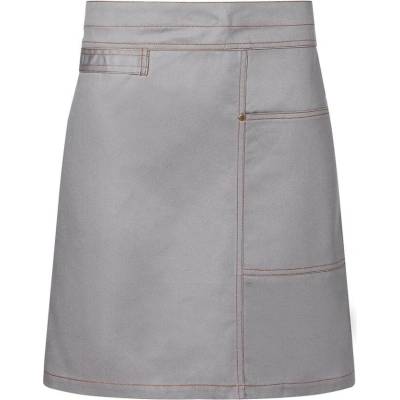 Karlowsky URBAN CASUAL-STYLE zástěra do pasu s kapsou pánská i dámská šedá