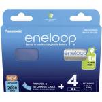 Panasonic Акумулаторни батерии Eneloop BK-3MCDEC4BE (39067927), AA, 1.2V, 2000mAh, NiMH, 4бр, кутийка за батерии (39067927)