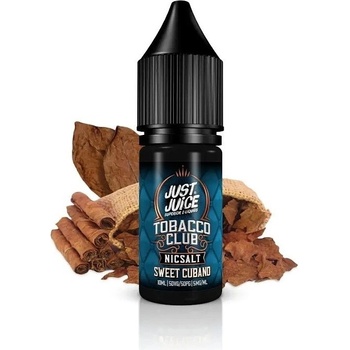 Just Juice Salt Tobacco Sweet Cubano 10 ml 20 mg