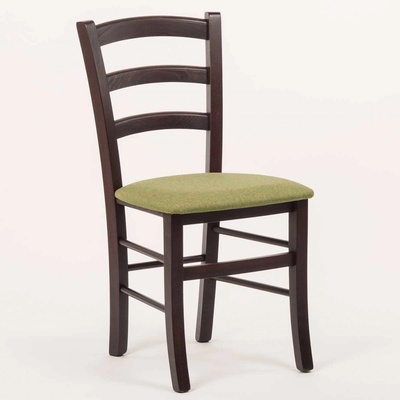 ITTC Stima Paysane s čalouněným sedákem Wengé / Lux zelená 18