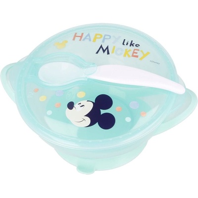 ThermoBaby Miska s prísavkou a viečkom Mickey