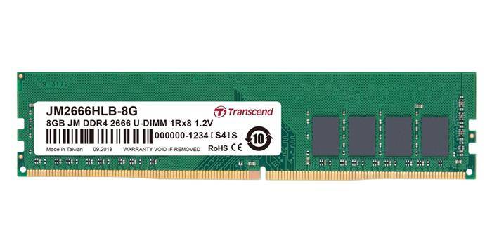 Transcend DDR4 8GB 2666MHz CL19 JM2666HLB-8G od 1 456 Kč - Heureka.cz