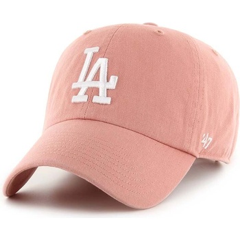 47 brand Памучна шапка с козирка 47 brand MLB Los Angeles Dodgers в оранжево с апликация (B.NLRGW12GWS.AK)