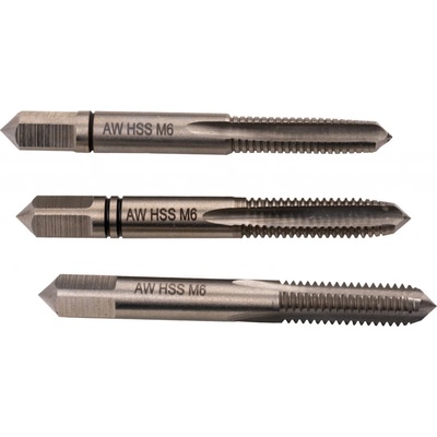 ProfiGaráž závitník M6 x 1 mm HSS M2 3 ks