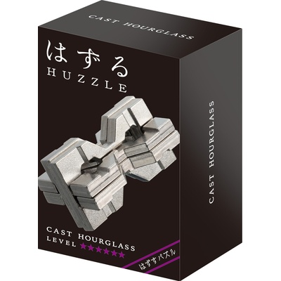 Hanayama Метален логически пъзел Hanayama - Cast Puzzle Hourglass Huzzle (515119)