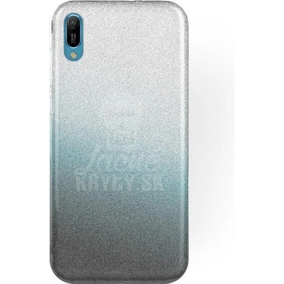 Shining case transparentno-zelený – Honor 8A / Huawei Y6s – Zboží Živě