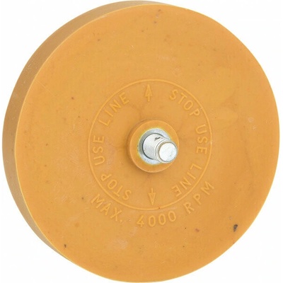 KS tools Gumený radírovací tanier, 90mm, 515.1243