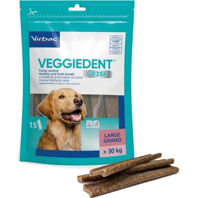 Virbac C.E.T. Chews L žvýkací plátky 15 ks 490 g