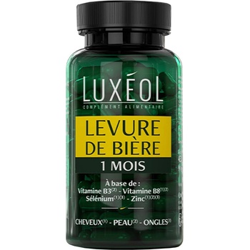 Luxéol Бирена мая с витамин В3, цинк, селен и биотин 90 капсули | Luxéol (335525 NTRV)