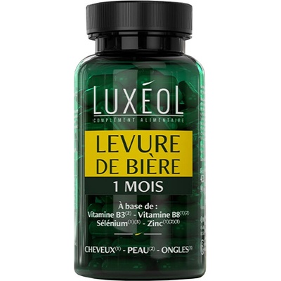 Luxéol Бирена мая с витамин В3, цинк, селен и биотин 90 капсули | Luxéol (335525 NTRV)