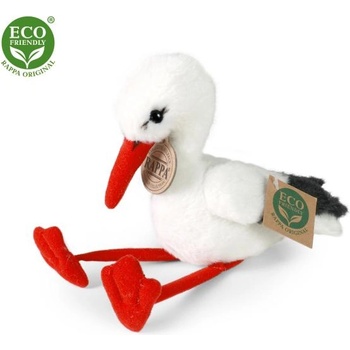 Rappa Плюшен щъркел 15 см eco-friendly