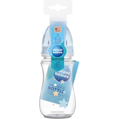 Canpol babies Шише Newborn 240мл (35/217_blu)